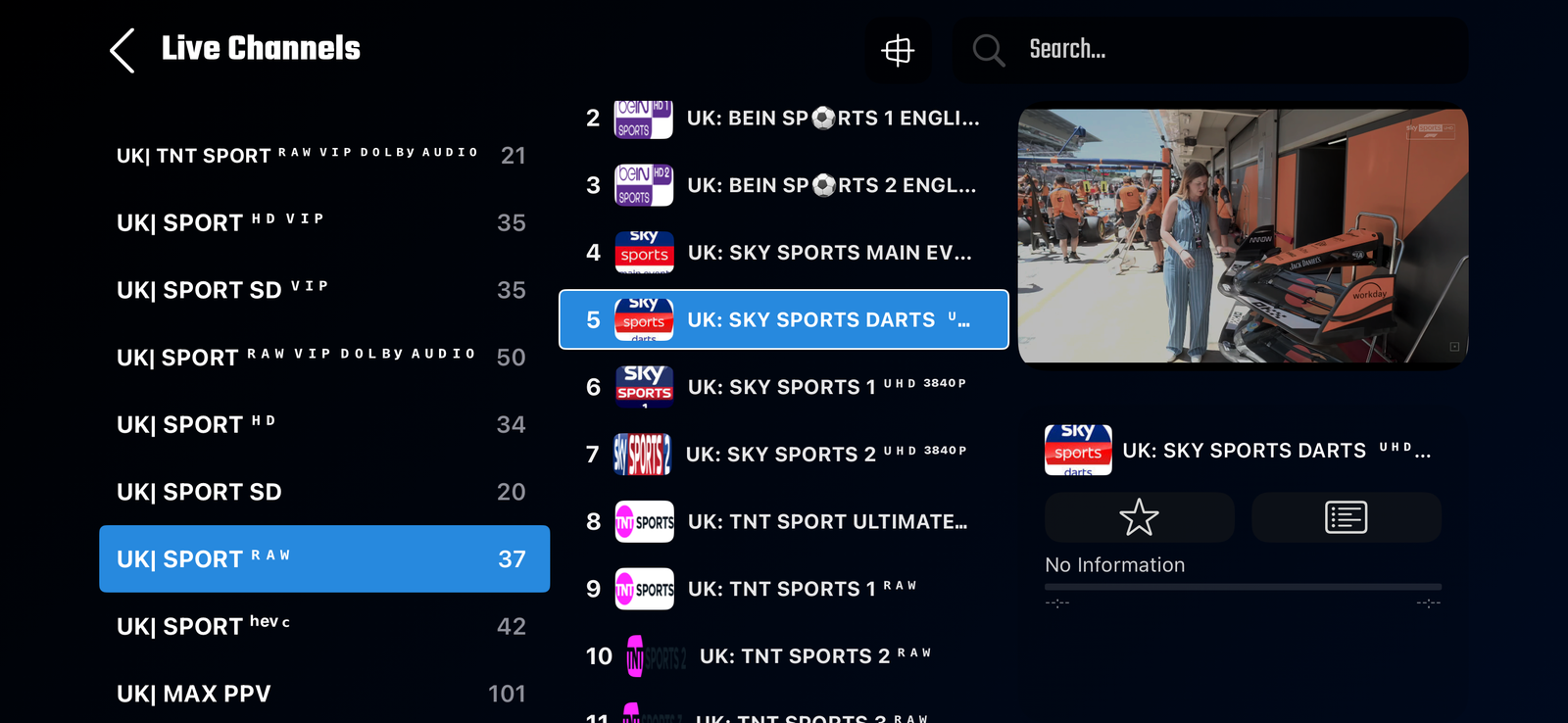 IPTV apps optimized for Fire TV Stick 4K Max